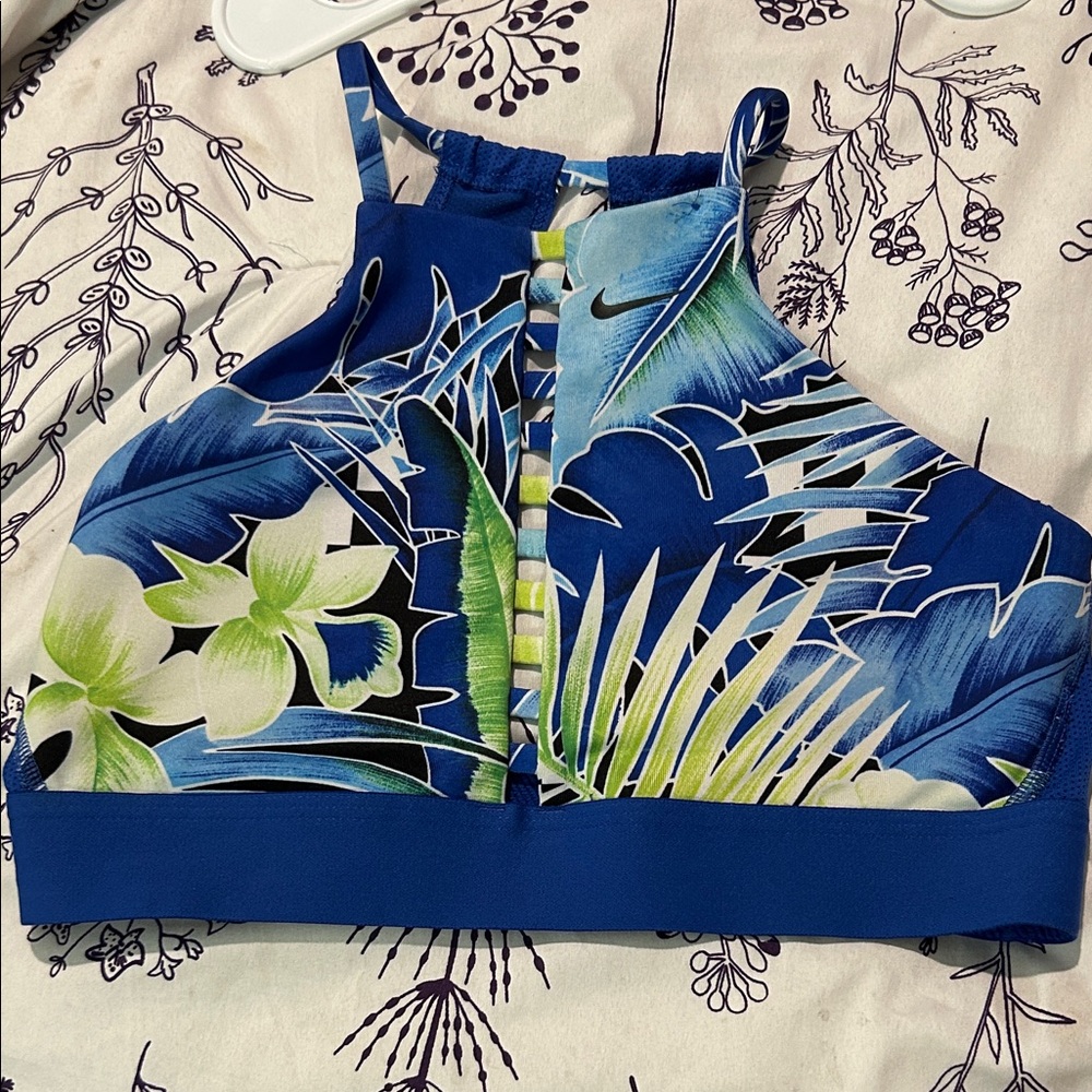 Nike Tropical Blue Halter Top